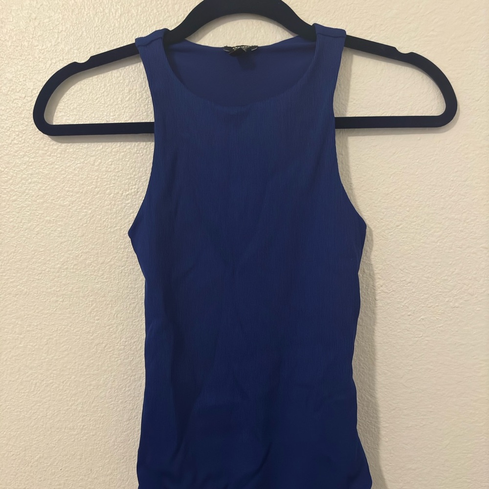 Express Body Contour Compression High Neck Bodysuit